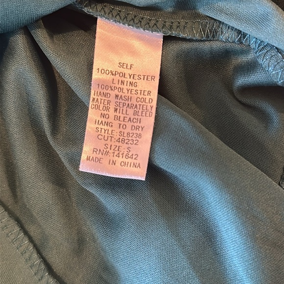 She + Sky pretty flutter sleeve faux wrap dress - Picture 10 of 10